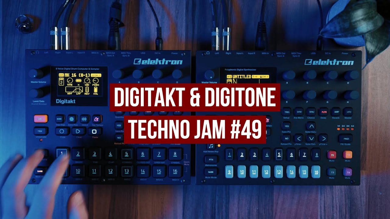 Digitakt & Digitone - Techno Jam #49 - Mutlu Karaköse