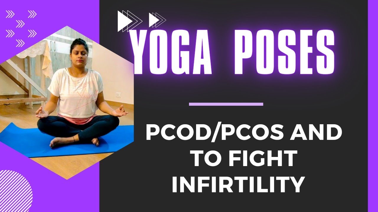 Yoga poses for pcod/pcos || Conceive faster || Fight infirtility ||#simpletips #yoga