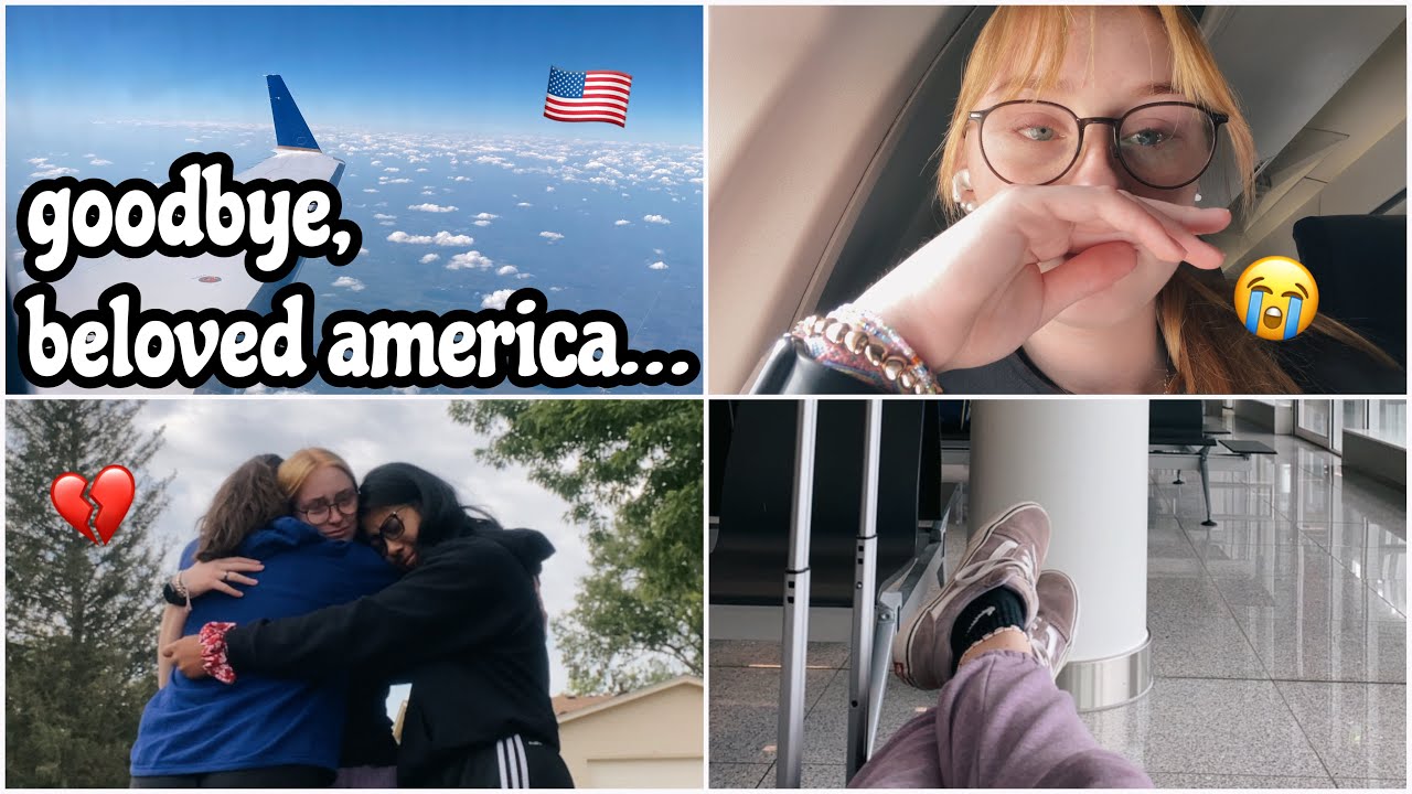 💔😿RÜCKFLUG aus Amerika… 🇺🇸💔| Vlog mit 30 Heulanfällen || Auslandsjahr USA 2021/22