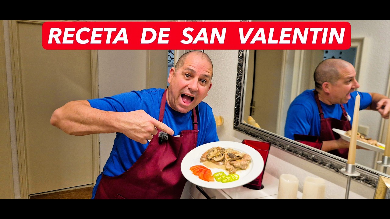 💘La cena perfecta para San Valentín / Suprema de pollo con champiñones y bechamel. Receta fácil