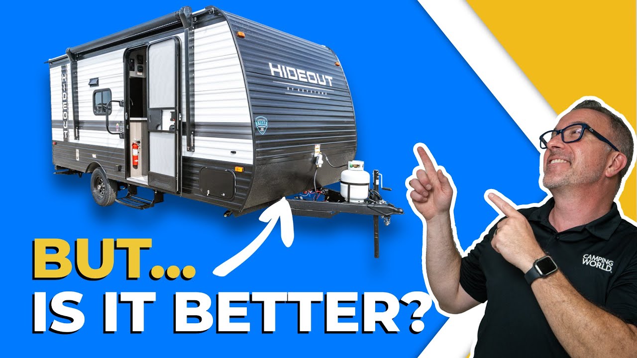 Обзор дома на колесах Keystone Hideout 175BH 2024 года