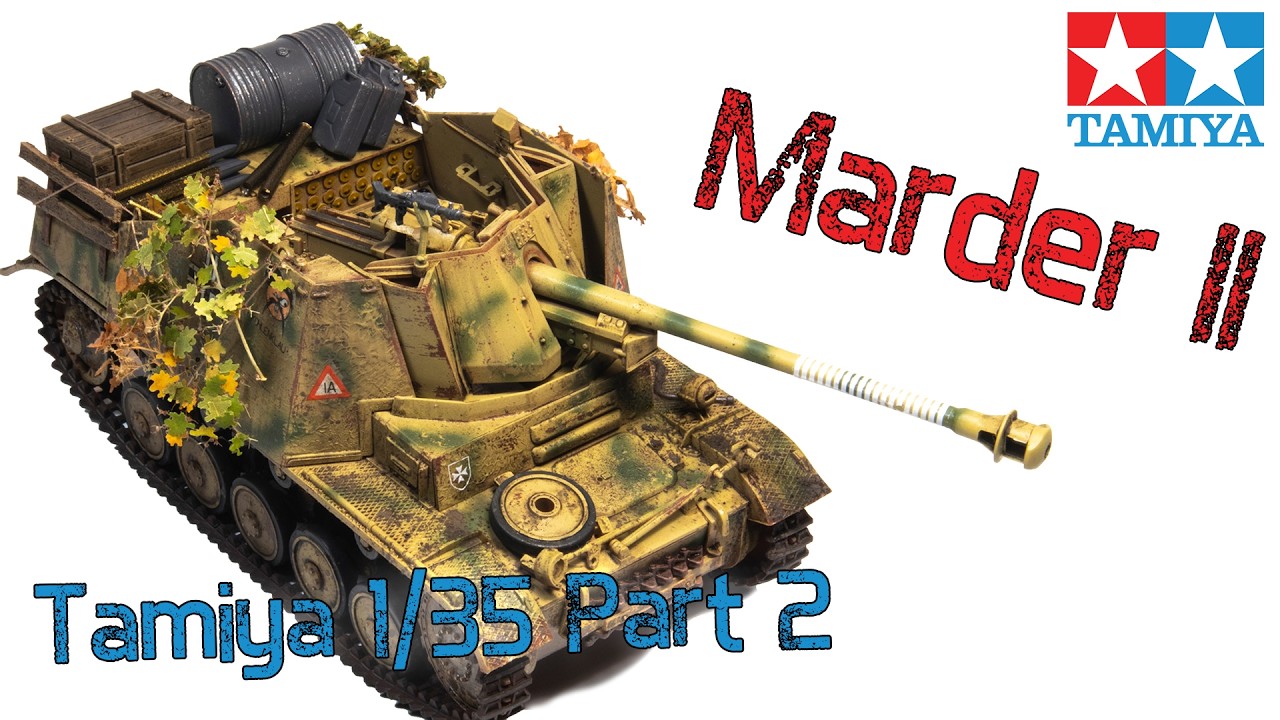 Marder II - Part 2 Painting & Weathering - Tamiya 1/35