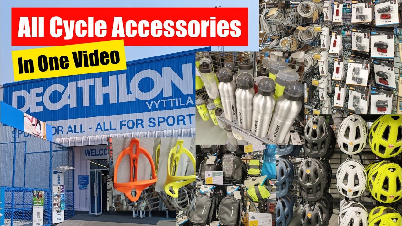 Decathlon Cycle Accessories | നമുക്ക് വേണ്ട എല്ലാ ഐറ്റംസും Price സഹിതം ഈ ഒരൊറ്റ വീഡിയോയിൽ