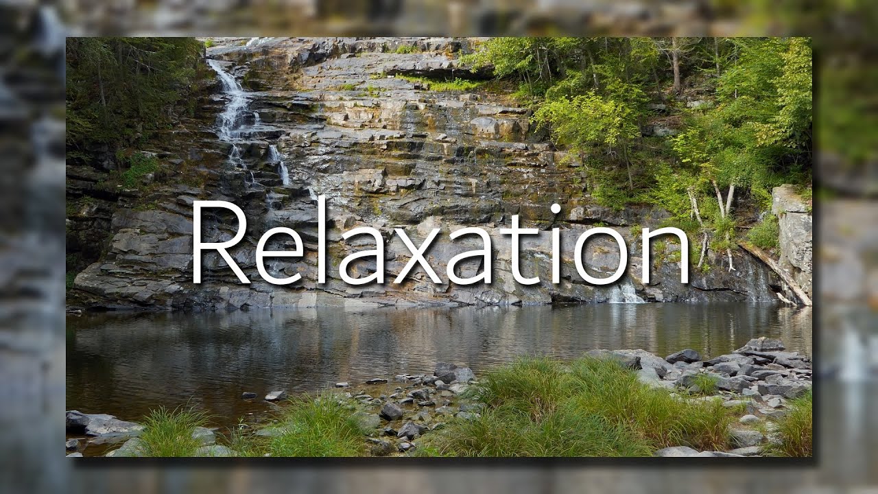 Peaceful Waterfall (Natural Sounds) | Mindfulness Break | Barbersville Falls | ASMR