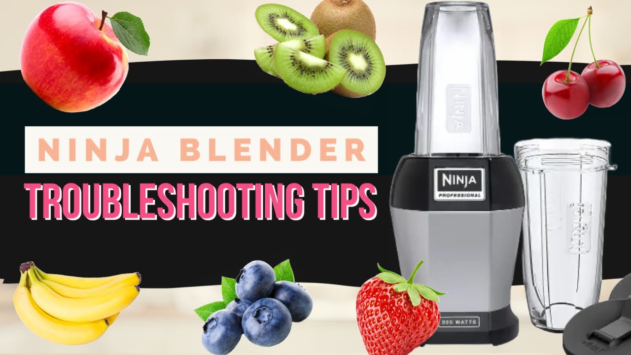 Ninja Blender Troubleshooting - Loud Operation, Excessive Heat, Bad Aftertaste and Smell
