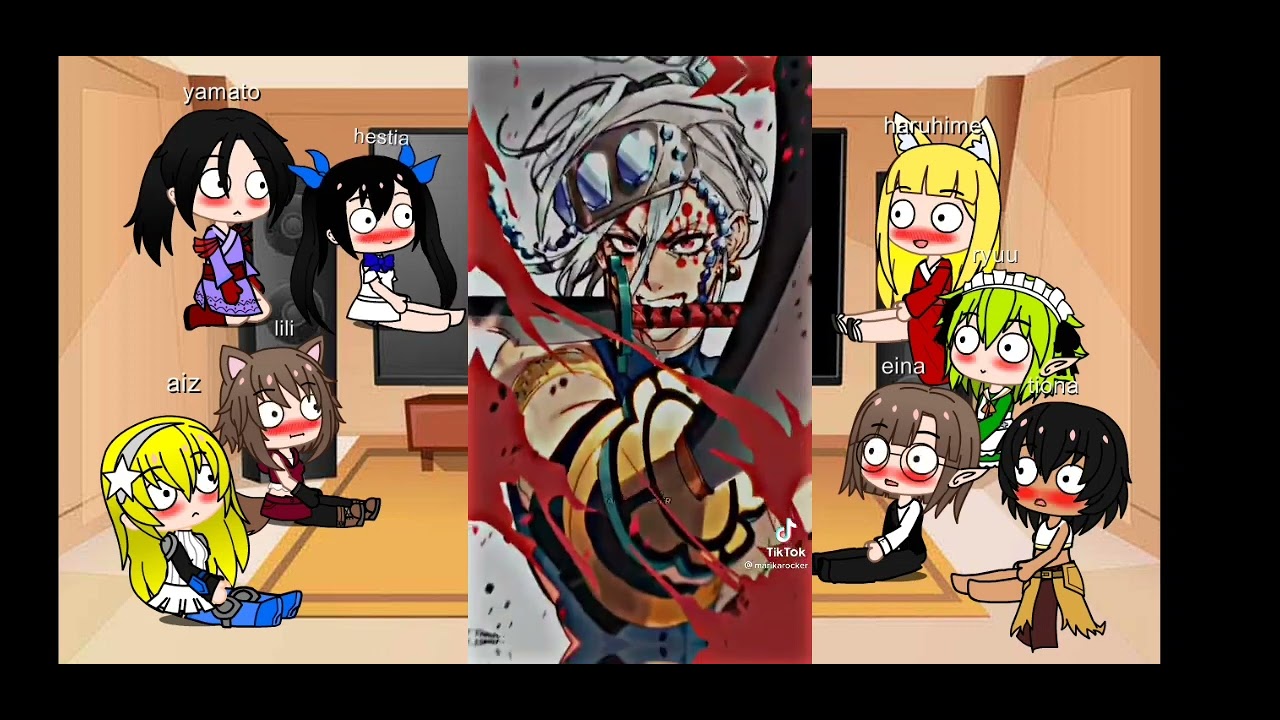 danmchi reacciona a Bell es Uzui