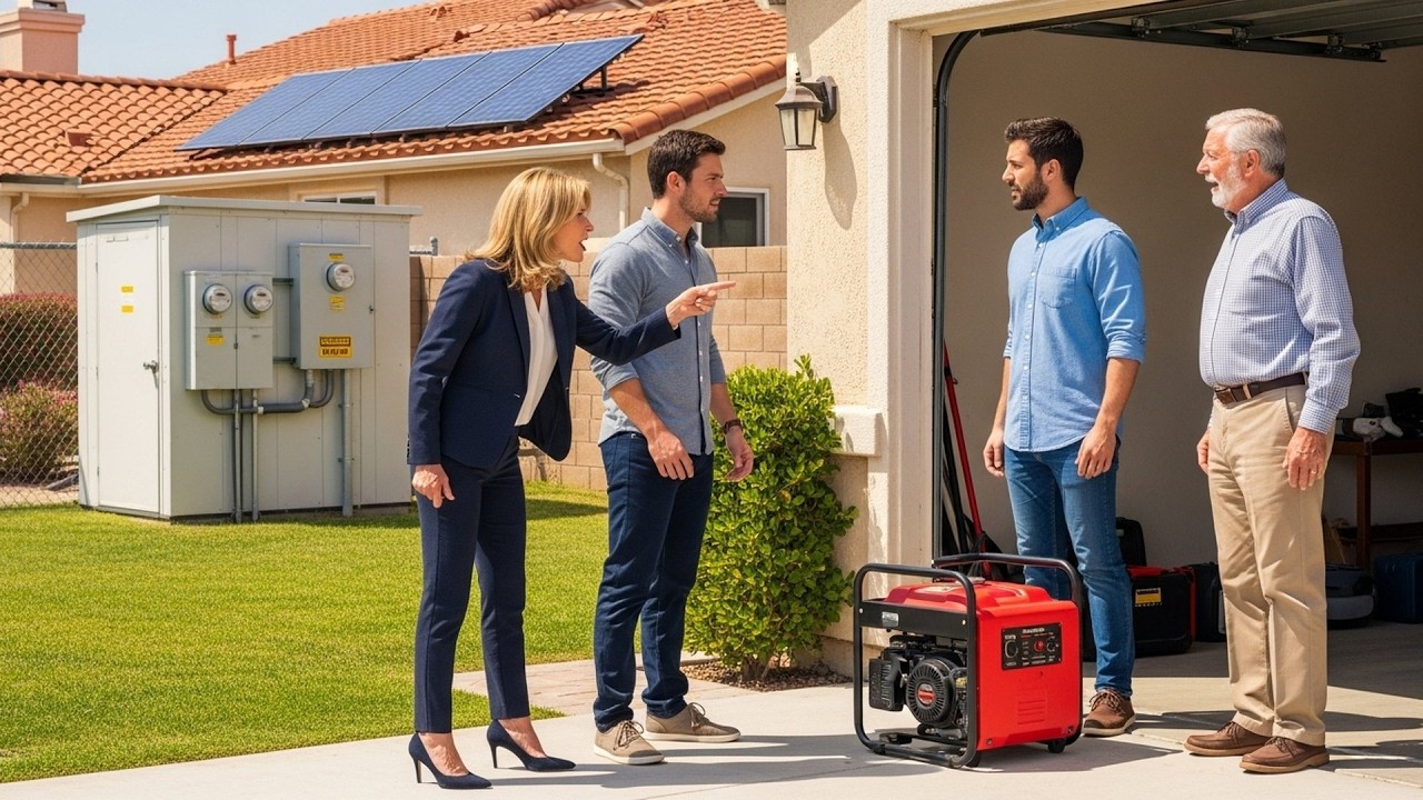 HOA Banned My Generator During Power Outage, Then Froze When They Learned I Supply Their Electricity