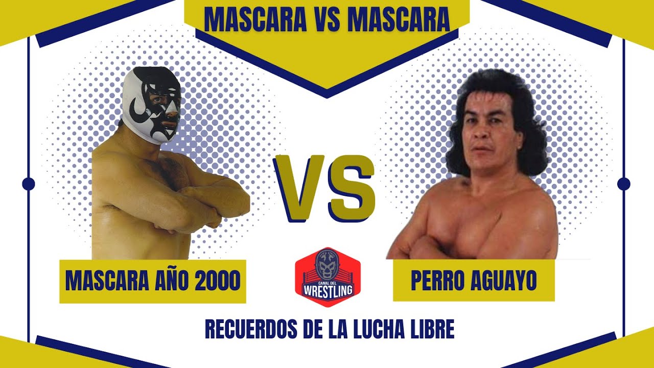 Perro Aguayo 🆚 Mascara A&ntilde;o 2000 Mascara vs Cabellera