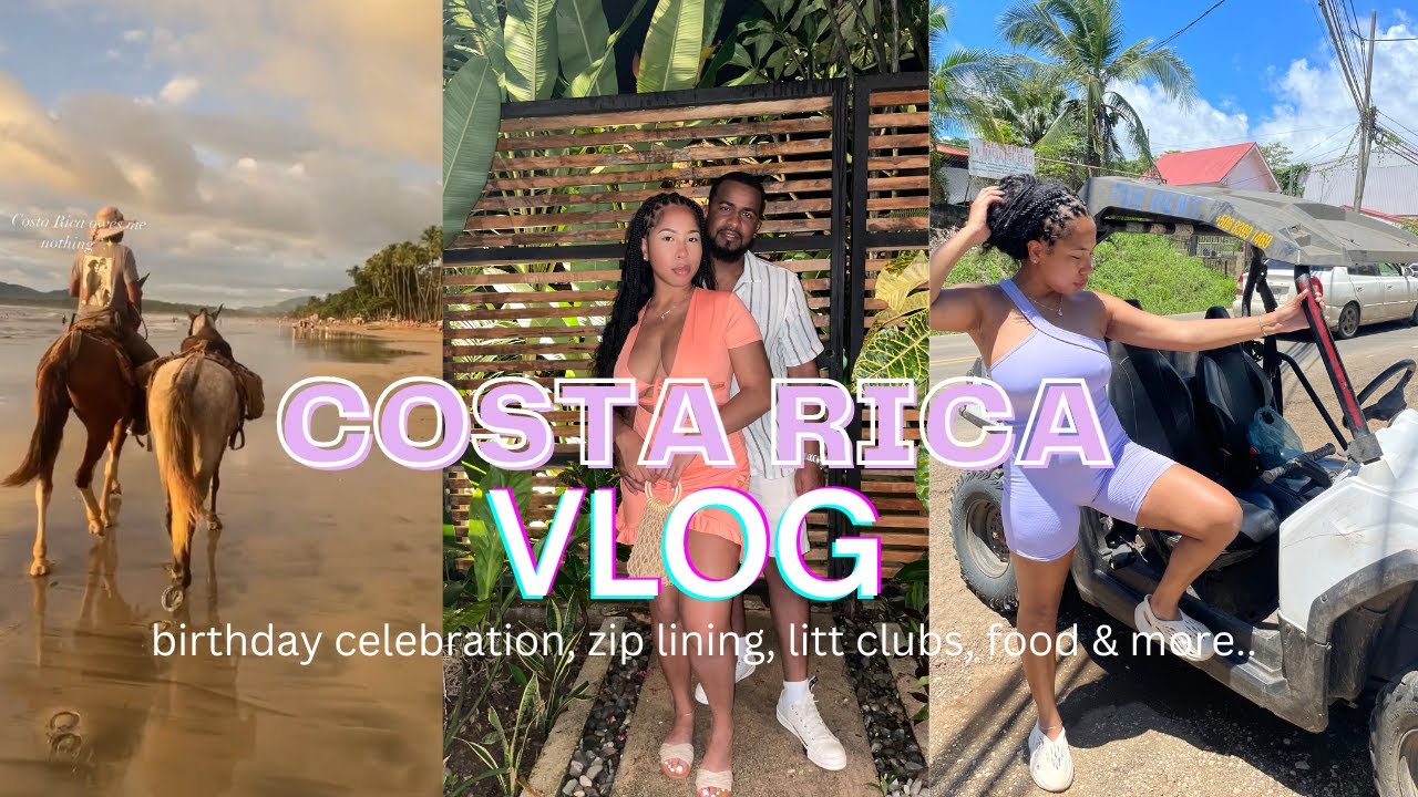 COSTA RICA TRAVEL VLOG 2022| PRIVATE VILLA, ZIP LINING, UTV, NIGHT LIFE, GOOD EATS & MORE...