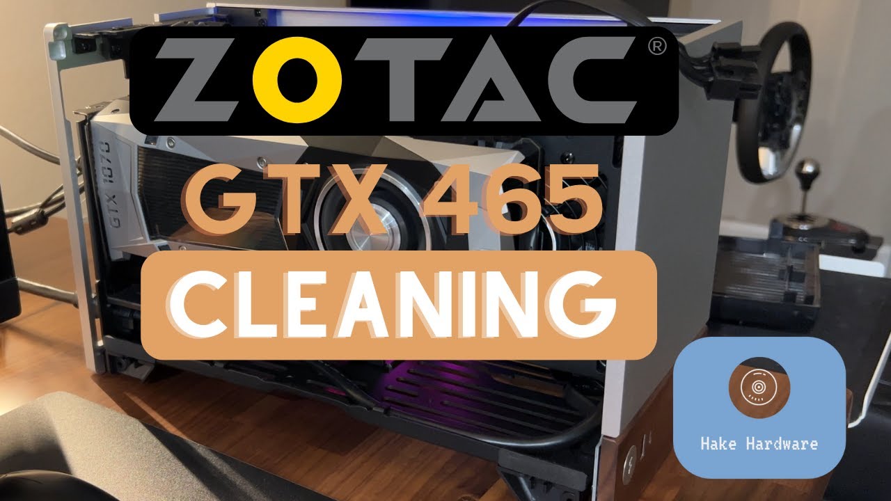 GPU Cleaning | Zotac GTX 465 | #3