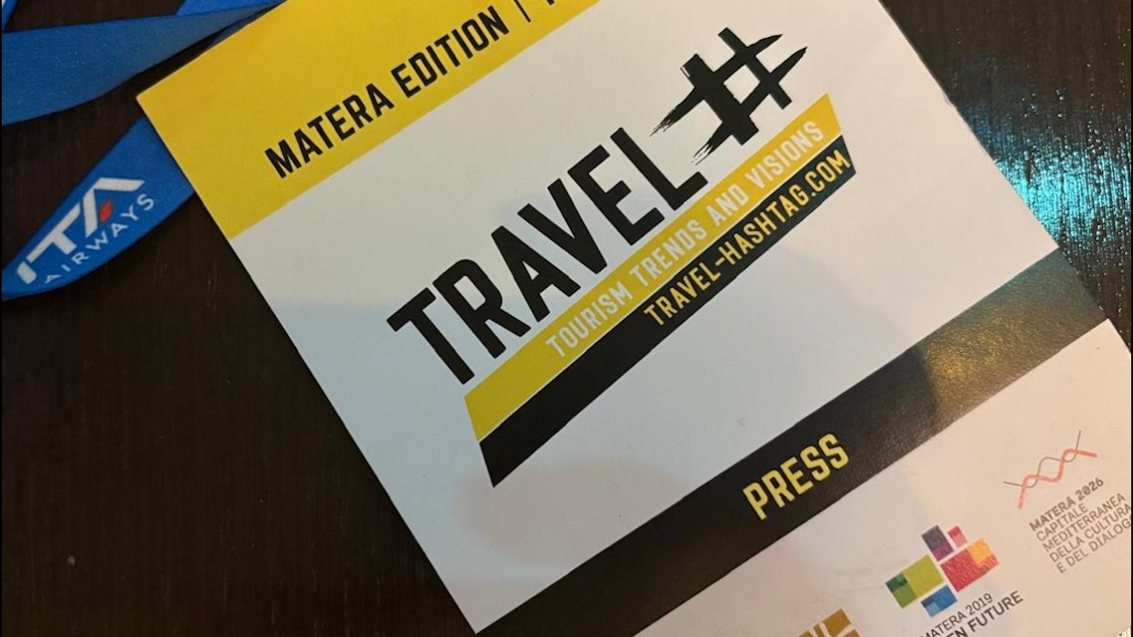 Matera centro del dibattito sul turismo con la prima Italy Edition dell'anno di Travel Hashtag