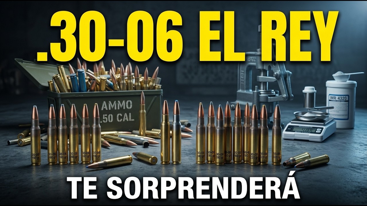 ¿Por qué el .30-06 SIGUE Siendo el REY en 2026? (Más que Historia)