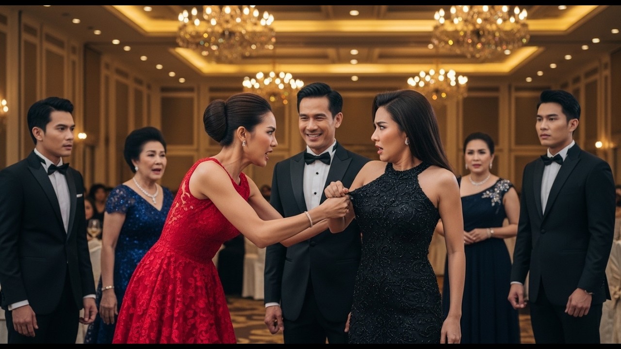 เมียน้อยฉีกชุดผู้หญิงกลางงานกาล่าหรู… ไม่รู้เลยว่าเธอคือภรรยาตัวจริงของซีอีโอ!|การทรยศ