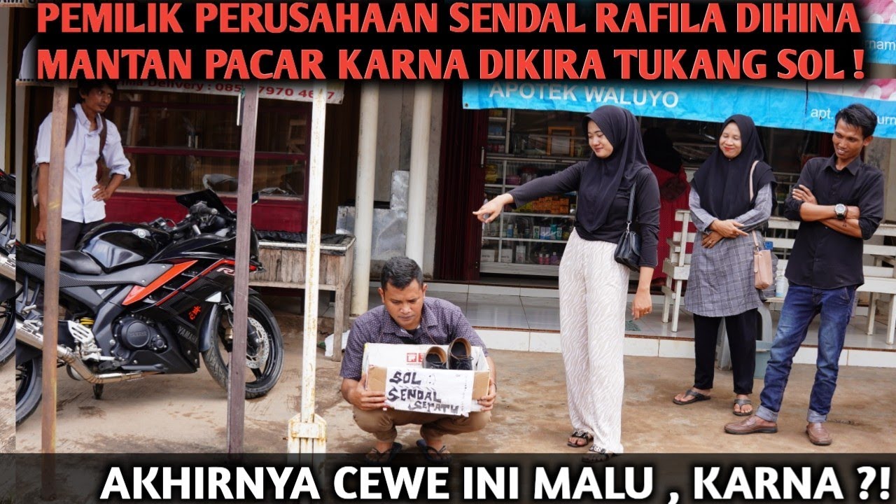 DIHINA MANTAN PACAR KARNA NGESOL SEPATU DIDEPAN RUKO,NYA , PADAHAL PEMILIK RUKO YANG DIPAMERKAN‼️
