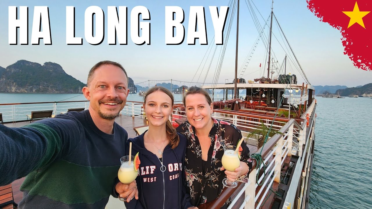 Luxury Cruise in Ha Long Bay, Vietnam (A HUGE Surprise!) 