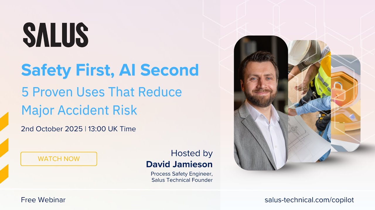 Safety First, AI Second Five: Proven Uses That Reduce Major Accident Risk Webinar