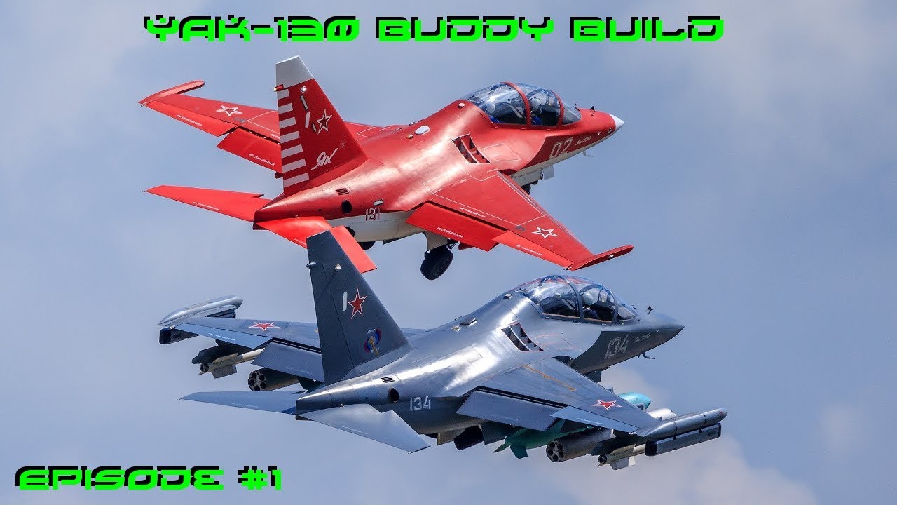Yak-130 Buddy Build Episode 1: Build start