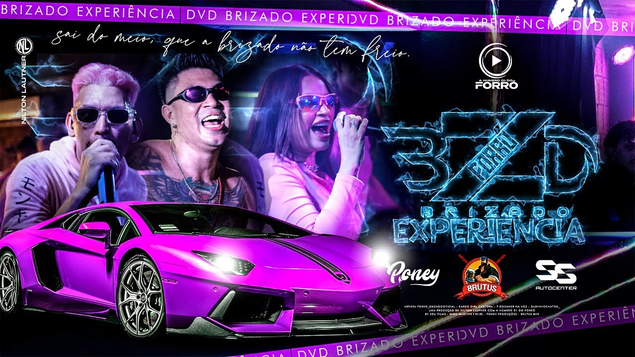 DVD FORRÓ BRIZADO EXPERIÊNCIA 2025 NO BRUTUS BAR ( A Nº01 Do Forró)
