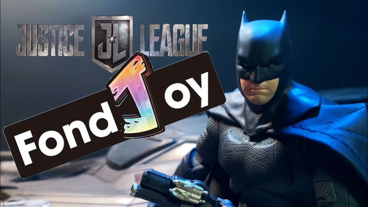 Fondjoy Batman Justice League Review compare Mafex  Mcfarlane #batman #dccomics #unboxing #review