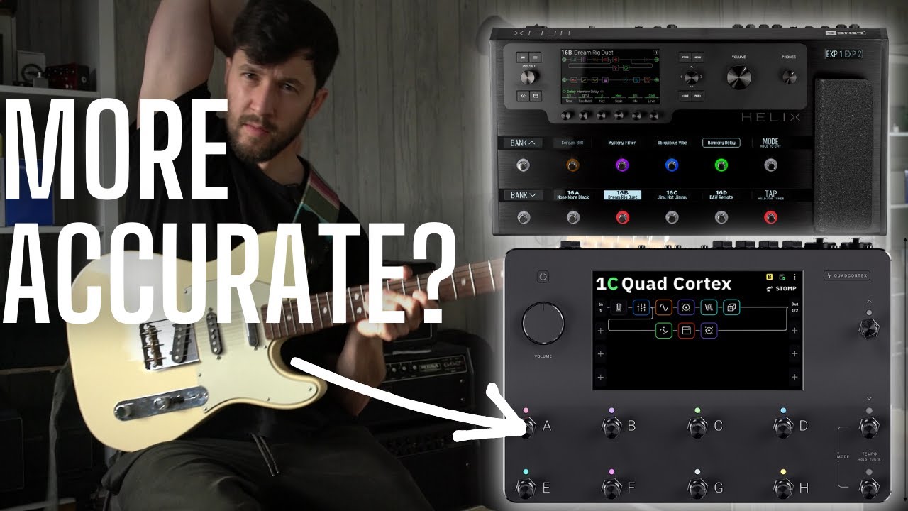Quad Cortex vs Helix - Which has MORE accurate AMP MODELING?