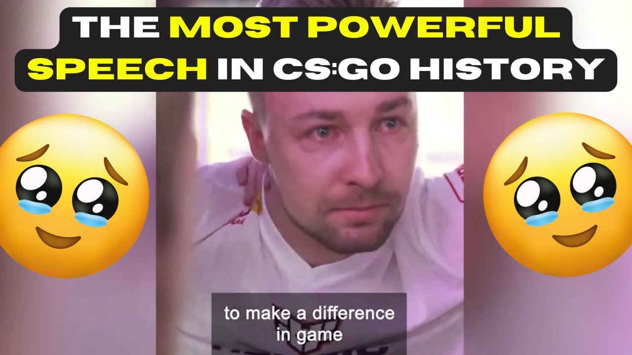 CS:GO Cadian's Most Inspiration Speech *EMOTIONAL*