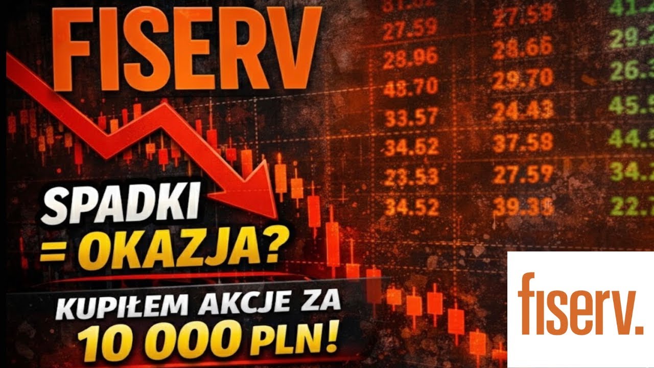 FISERV &ndash; Czy to okazja życia? Kupiłem akcje za 10 000 zł! (Analiza)