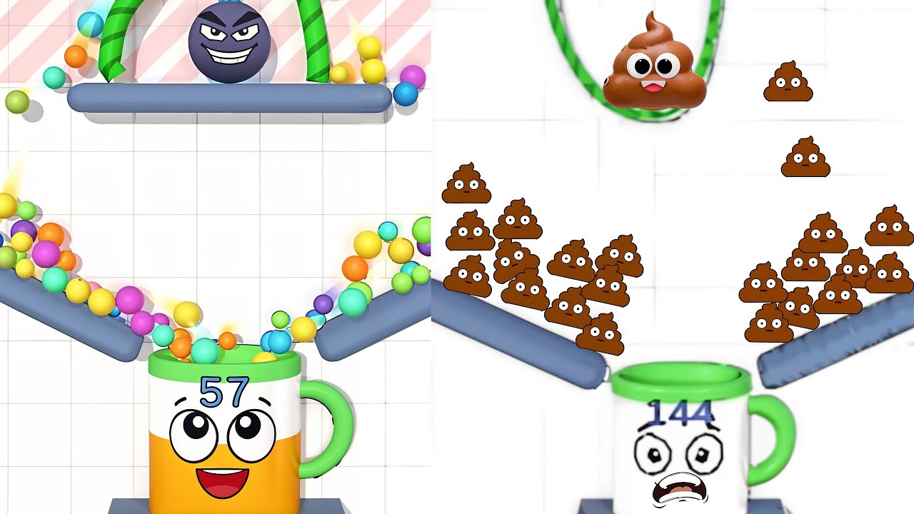 Rope and Balls - All Levels Gameplay Android, iOS (1 - 22)
