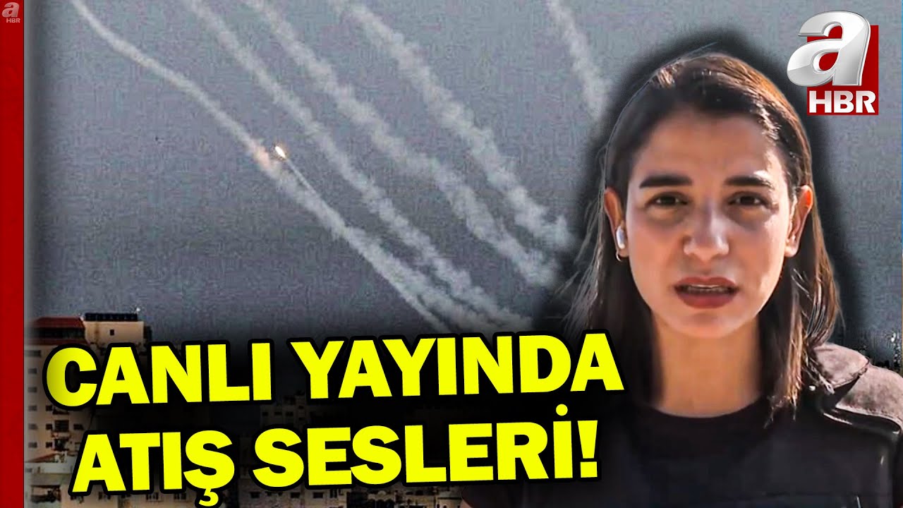 Tel Aviv güne siren sesleriyle uyandı! Canlı yayında roket sesleri... | A Haber