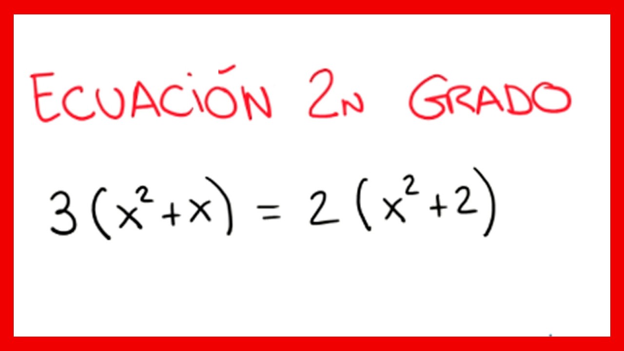 Cómo resolver ecuaciones de segundo grado con paréntesis (sin errores)