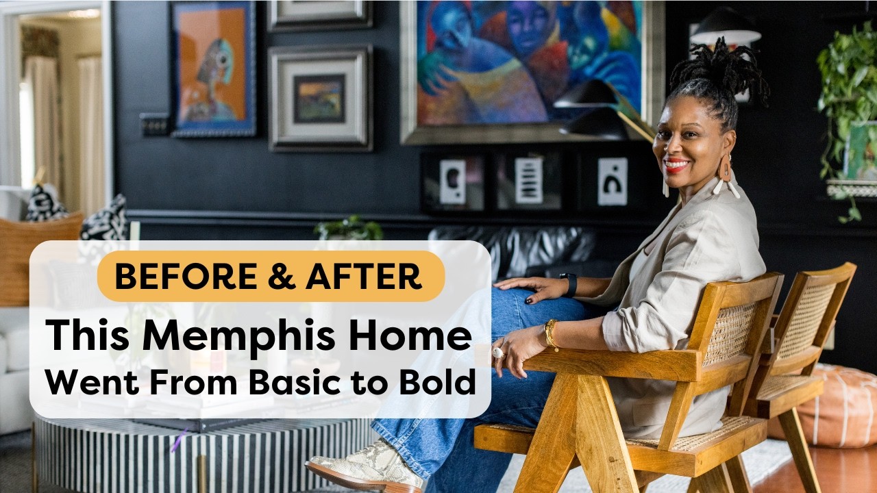 Before and After: See How This Memphis Home Went From Basic to Bold | HGTV Home Tours