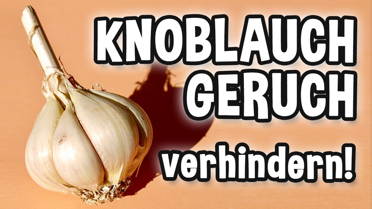 Super Trick: Knoblauch Geruch vorbeugen (so stinkt man nie mehr nach Knofi) | thajo