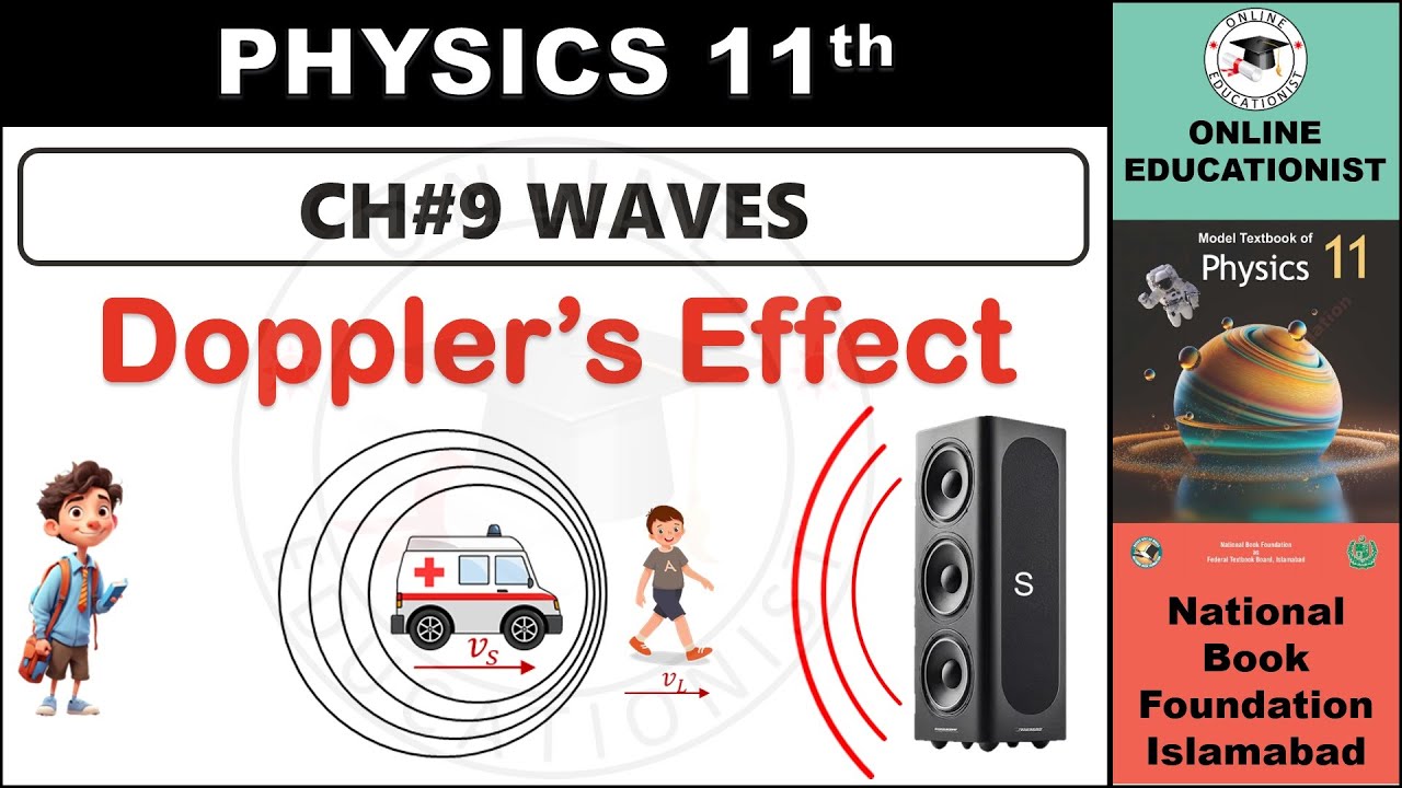 Doppler's Effect | Chapter 9 | Waves | Physics 11th | National Book Foundation | FBISE