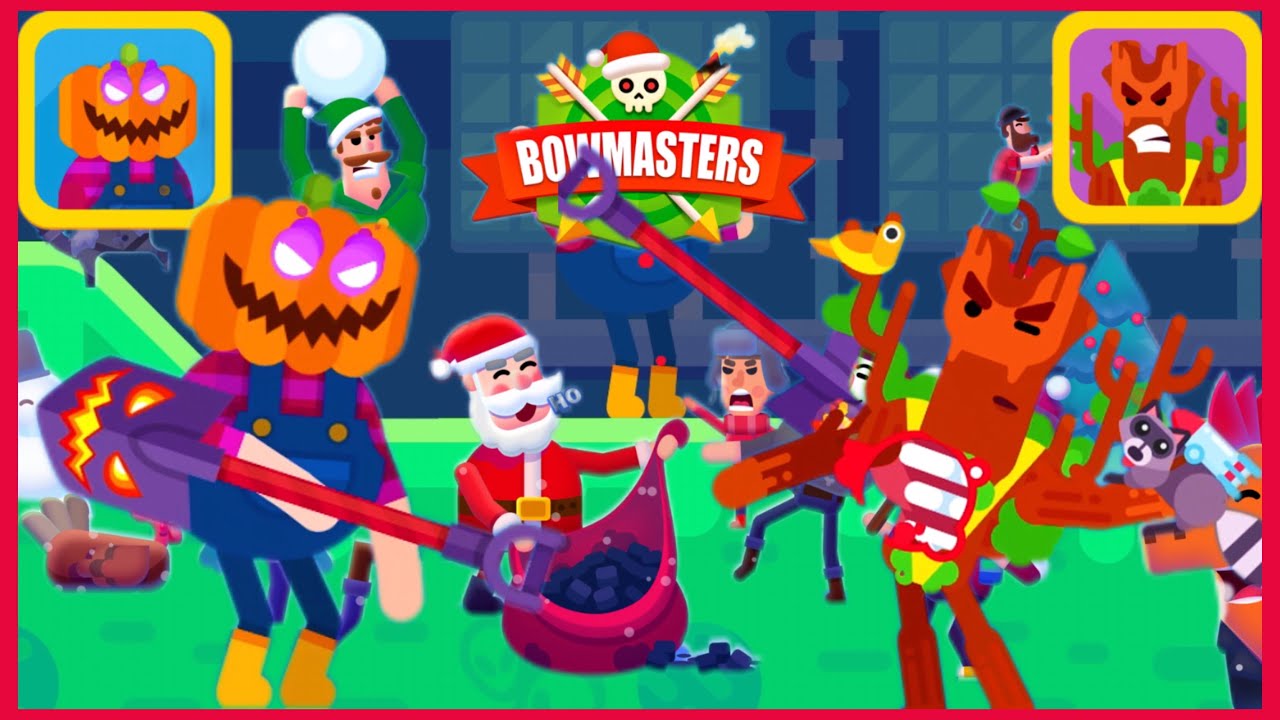 Bowmasters Battle: Shovel Demon vs Young Tree FINISH HIM!