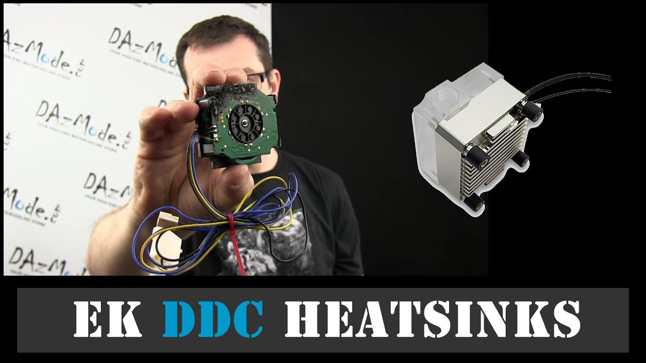 EK Laing DDC Heatsink Housing - DazMode Product Updates