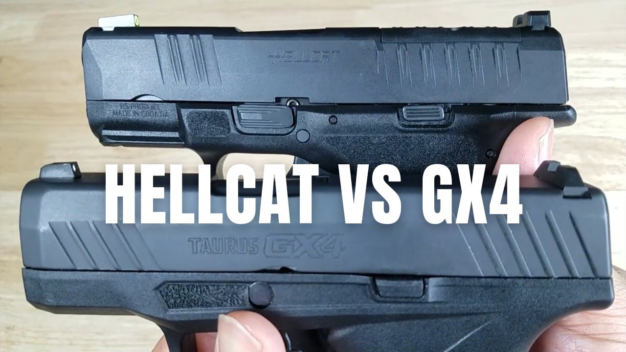BEST BUDGET 9MM CCW PISTOL TAURUS GX4 VS SPRINGFIELD ARMORY HELLCAT