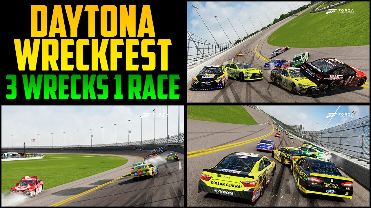 Daytona Wreckfest! [Bonus Fight] | Forza Motorsport 6 | NASCAR Expansion