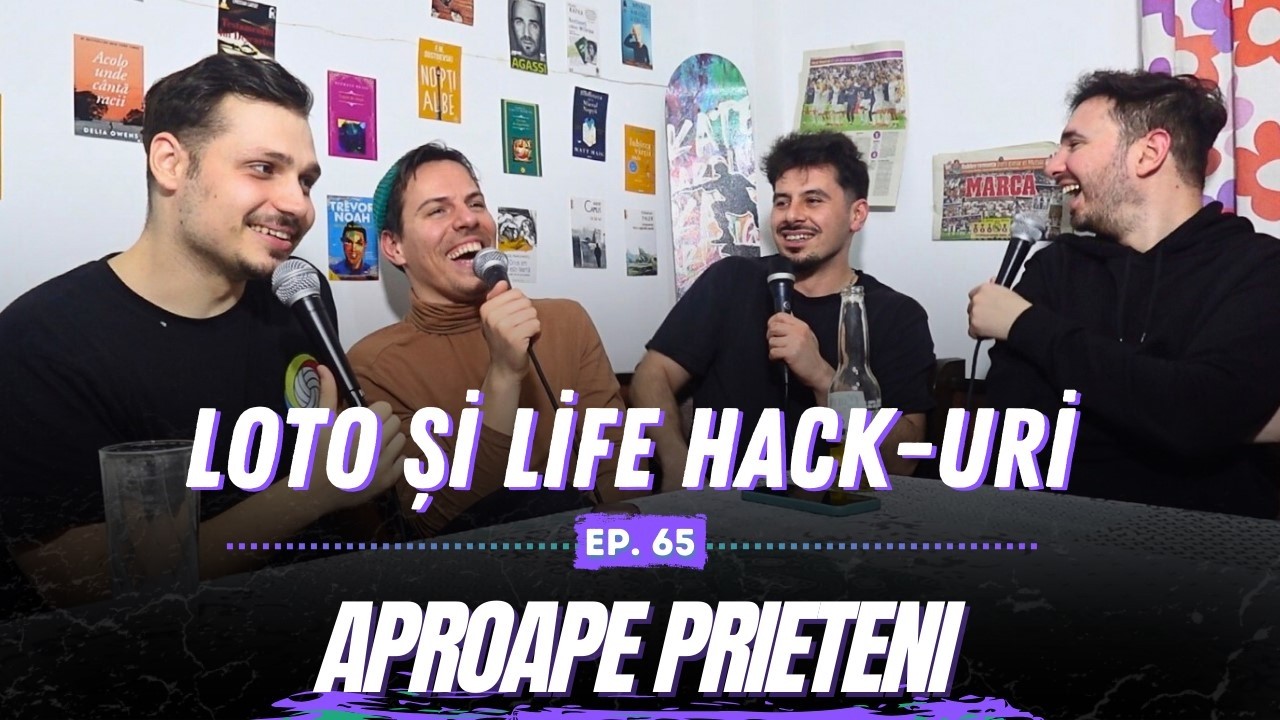 Loto și life hackuri cu Paune  | Aproape Prieteni #65