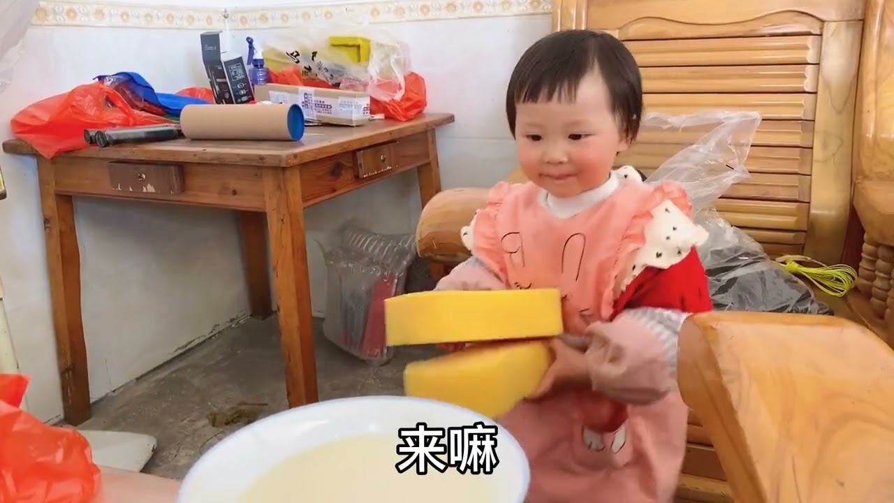 #嫁人之后去奶奶家就是走人户，小娜去拜年，奶奶亲自煮了一锅 #农家豆花，赶紧学着，真怕失传了#民间传统美食