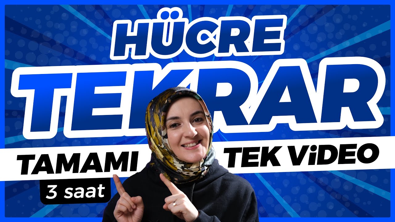 2) Hücre FULL TEKRAR |  | 9. Sınıf Biyoloji | TYT Biyoloji Konu Anlatımı 2