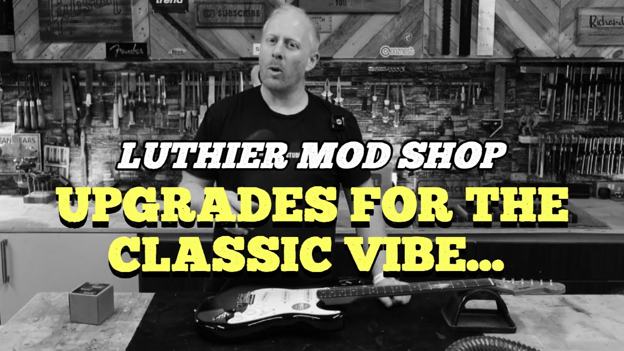 Modding my Squier Classic Vibe....Where's this headed?