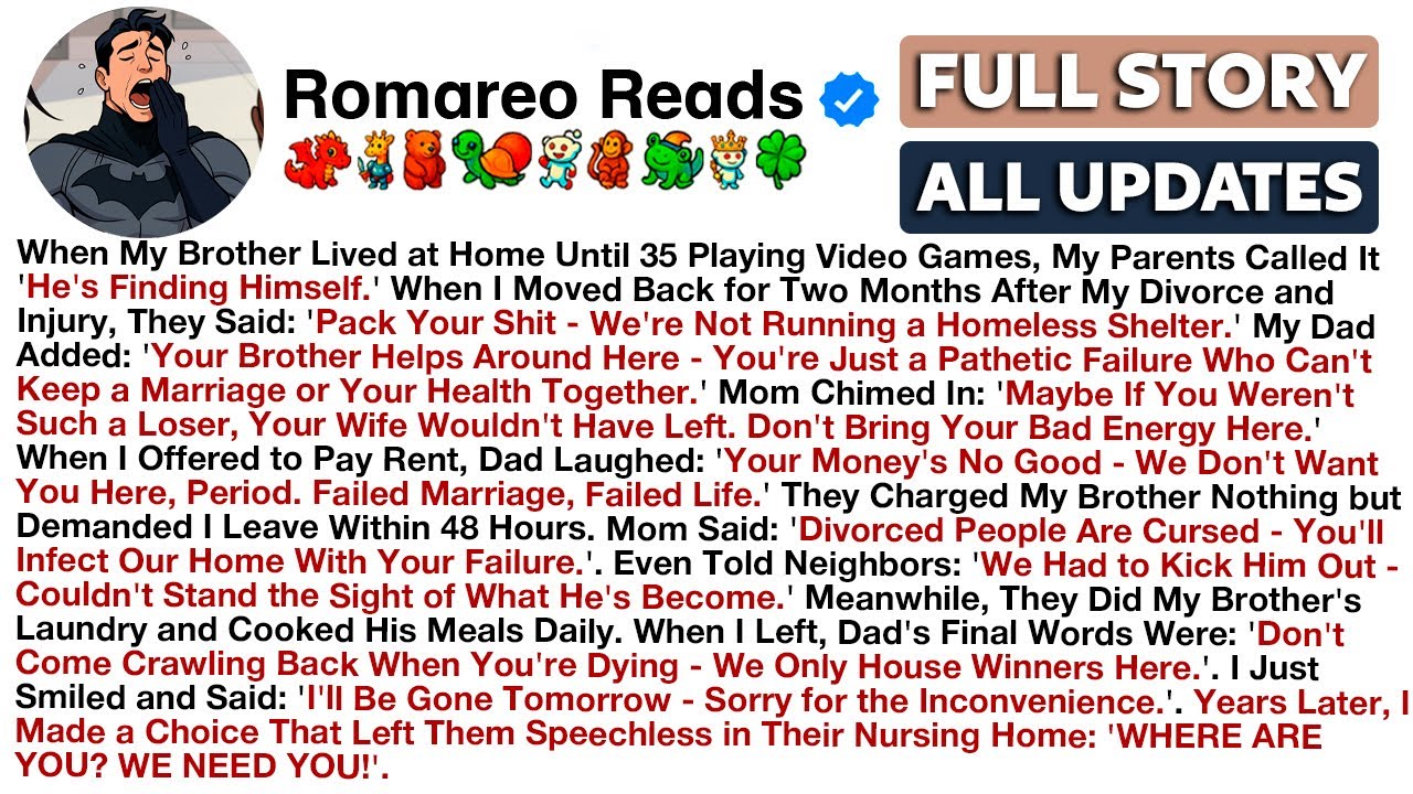 When My Brother Lived at Home Until 35 Playing Video Games, My Parents Called It 'He's Finding...