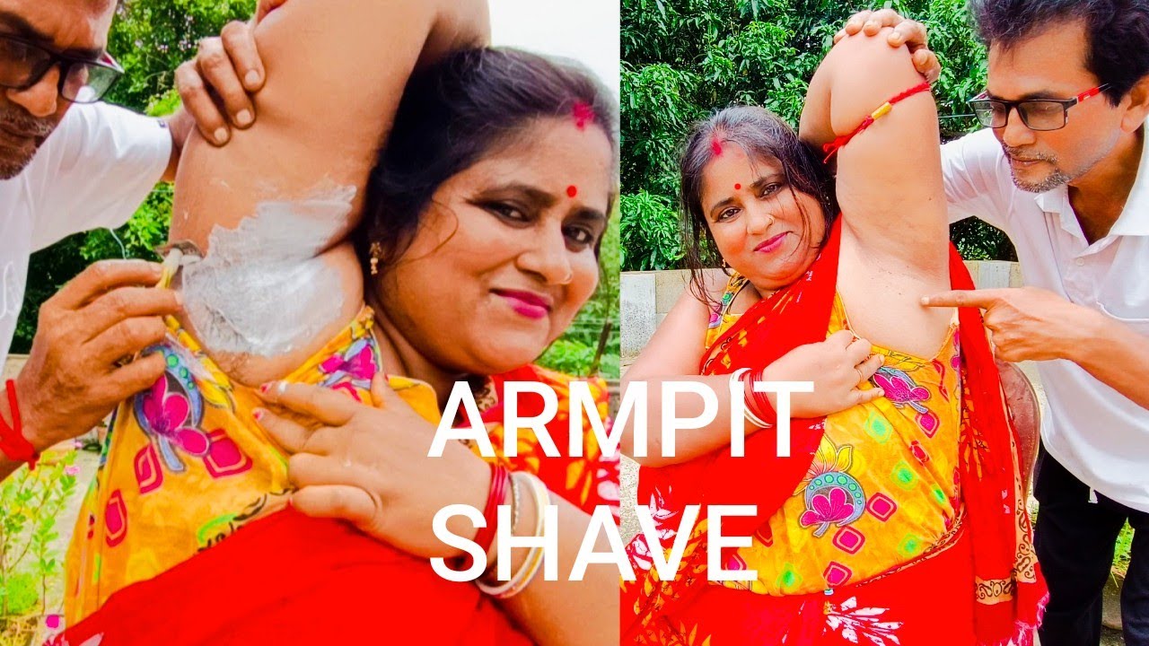 Armpit Hair Women / Armpit Vlog Bengali / বর মহাশয় আমার বগলের চুল রেজার দিয়ে চেঁচে দিলো