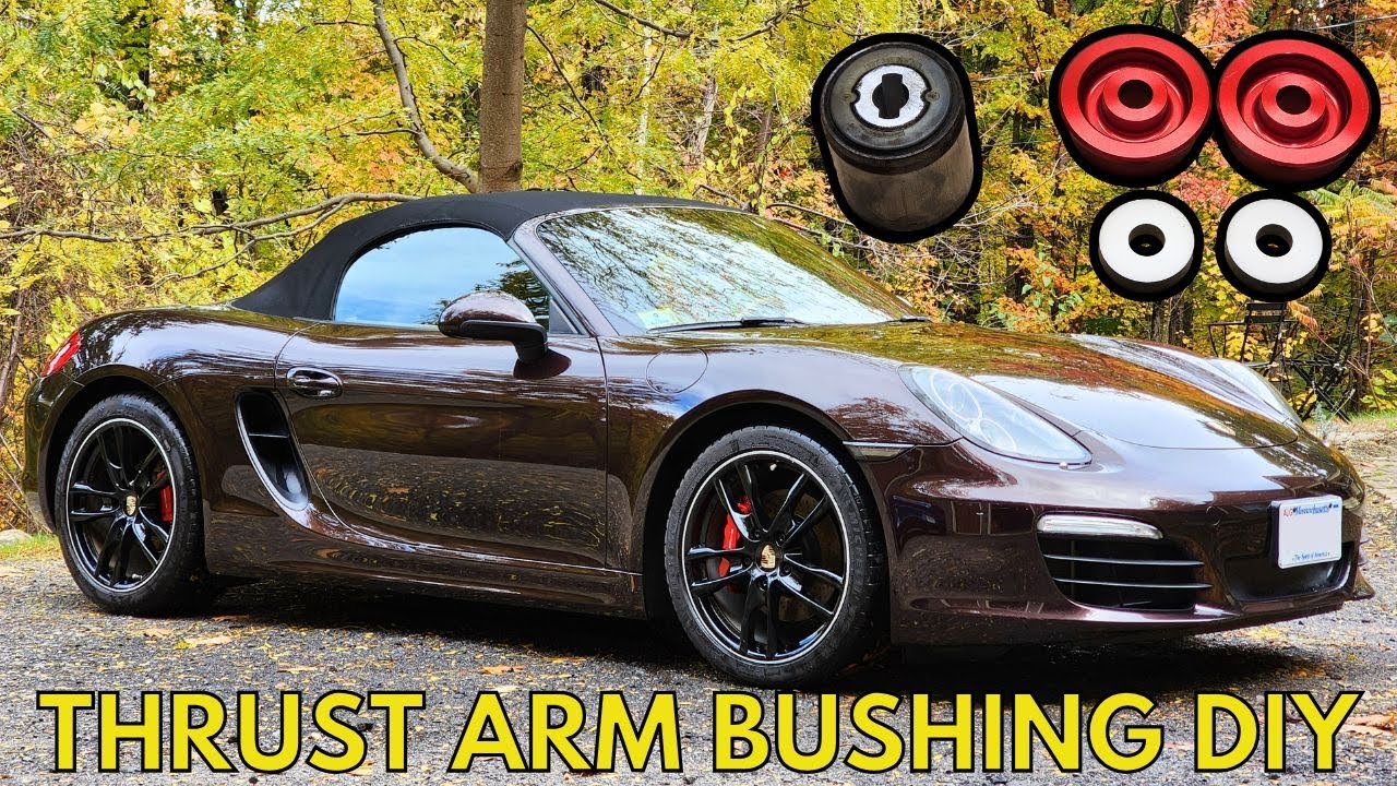 Porsche 981 Thrust Arm Bushing Replacement: How-To / DIY