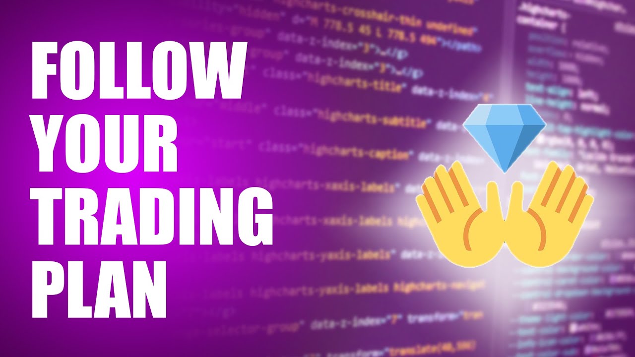 Can you just follow your trading plan already? 💎 🤲
