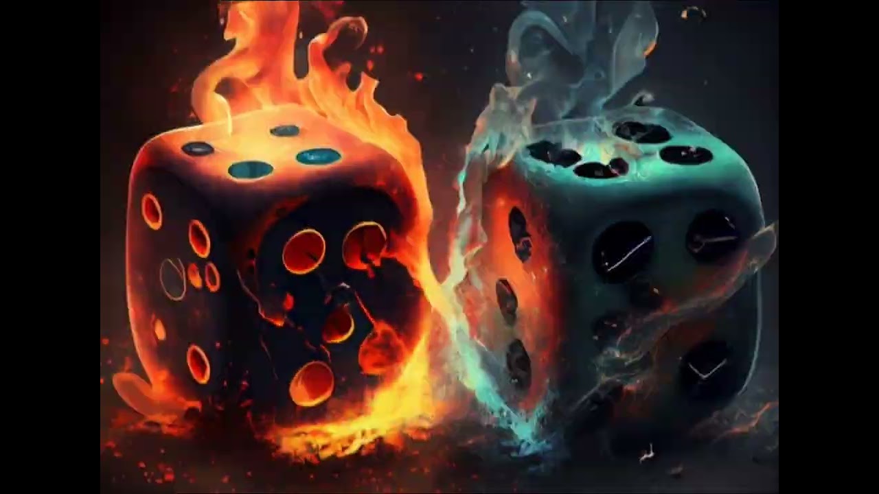 DADOS CARGADOS-AZUL FUEGO X EL MATA X ROJO CASTAÑEDA