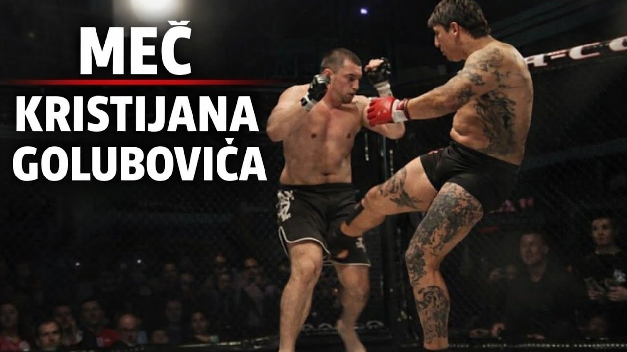 Pogledajte borbu Kristijana Golubovića MMA | Jedva pobijedio