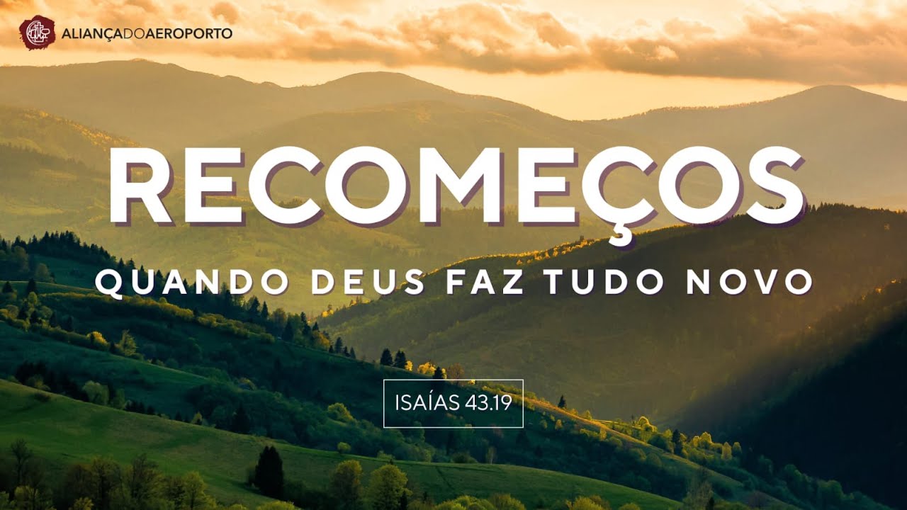 Mensagem -Pb. Rubens Sprogis| 25 de Janeiro de 2026 [ Recomeços #4]