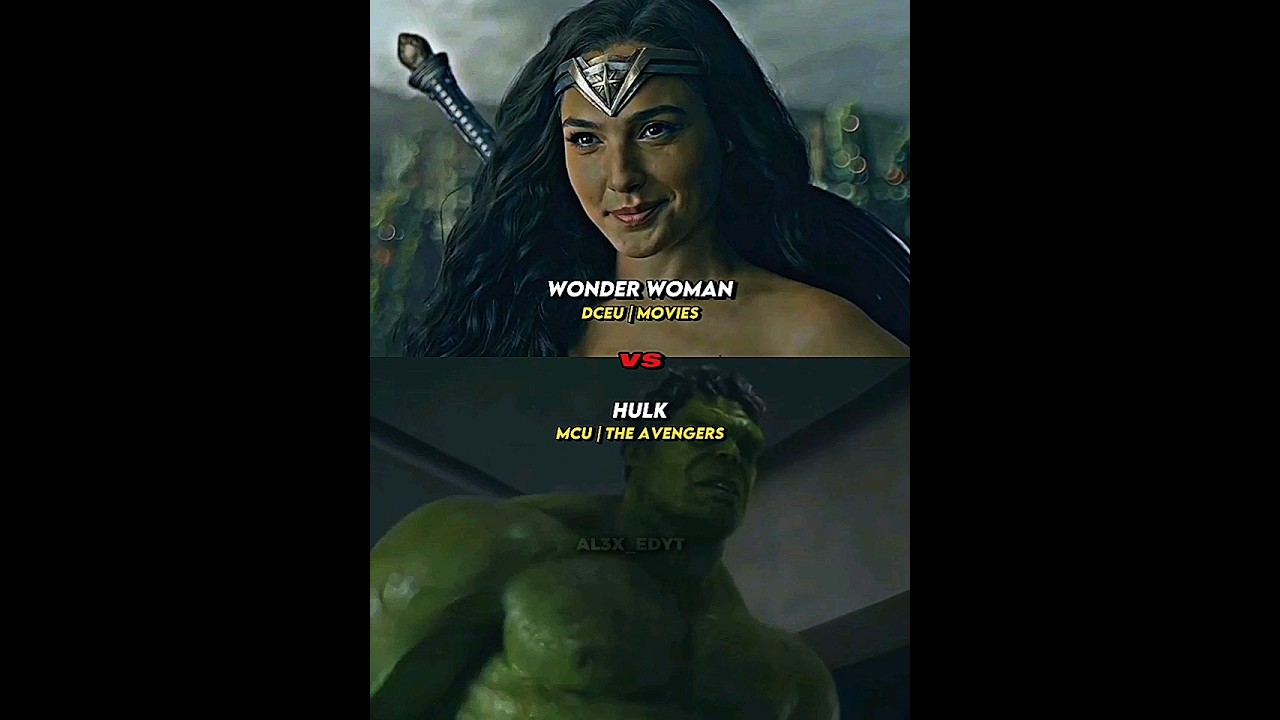 WONDER WOMAN vs HULK ||