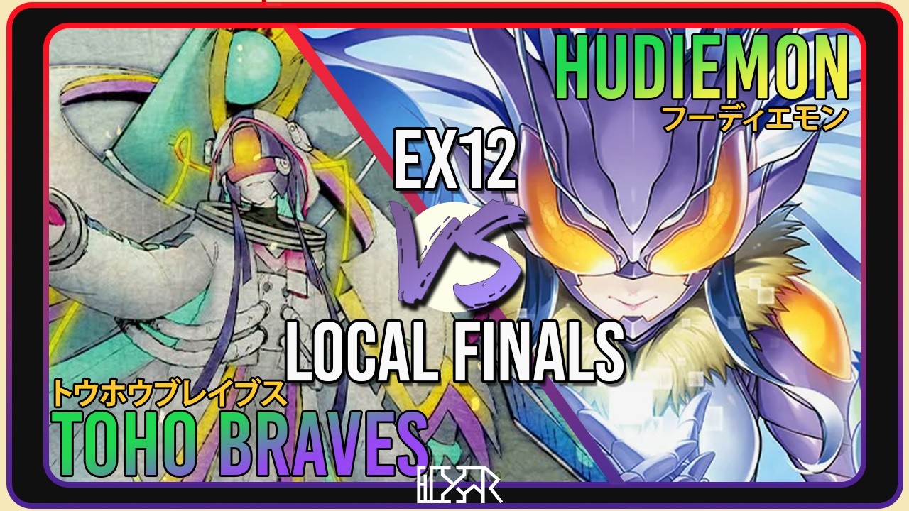 Toho Braves против Hudiemon [Финал локального турнира по Digimon TCG EX12] Комментарии к матчу