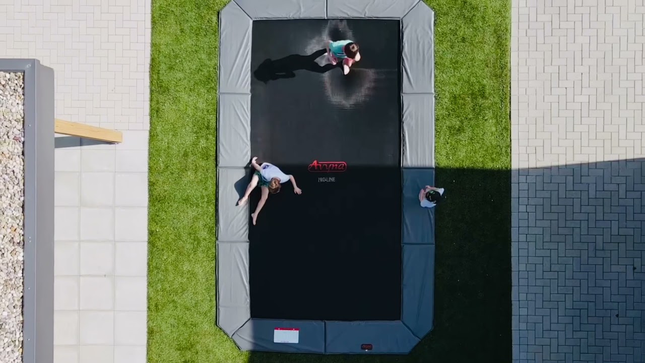 10x17' Rectangle Pro-Line Avyna In Ground Trampoline